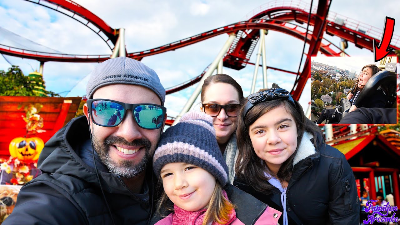 HALLOWEEN på TIVOLI i KÖPENHAMN - Åker MASSA KARUSELLER | VLOGG