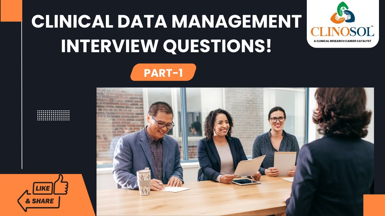 Clinical Data Management Interview Questions Part- 1 #clinicaldatamanagement #interviewquestion #cdm