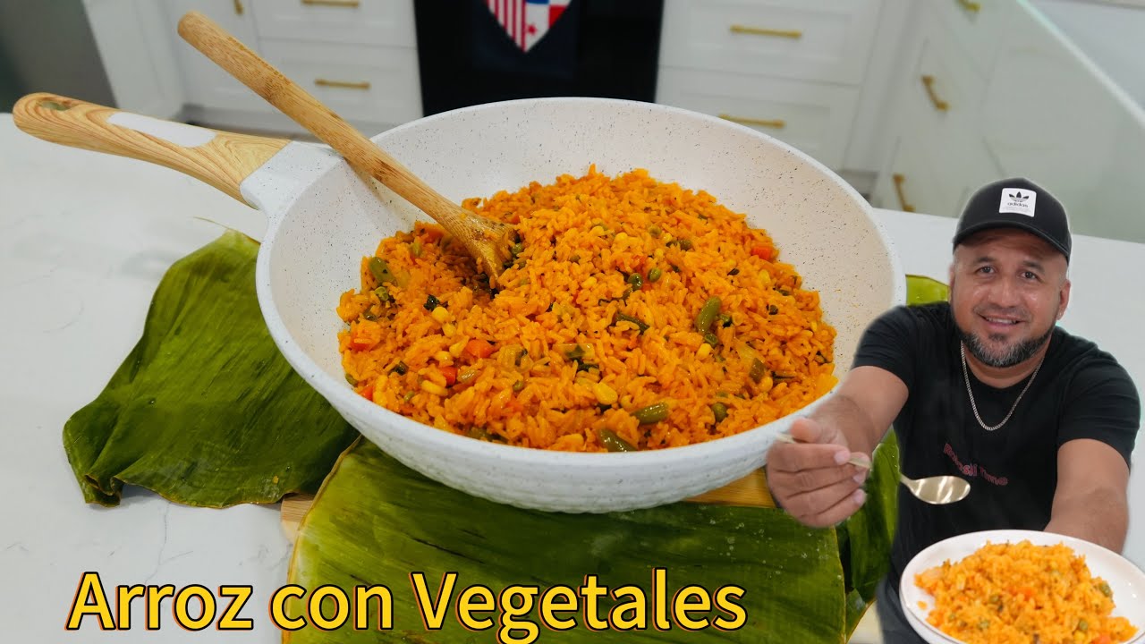 “¡Delicioso Arroz con Vegetales al Estilo Ocueño! 🌾✨ Cocina Tradicional de Panamá”