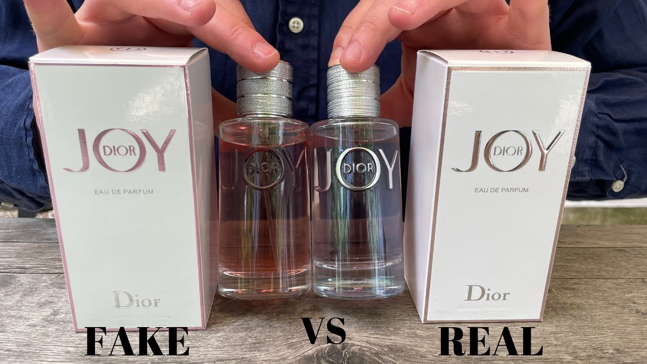 Fake vs Real Dior Joy Perfume 90 ML