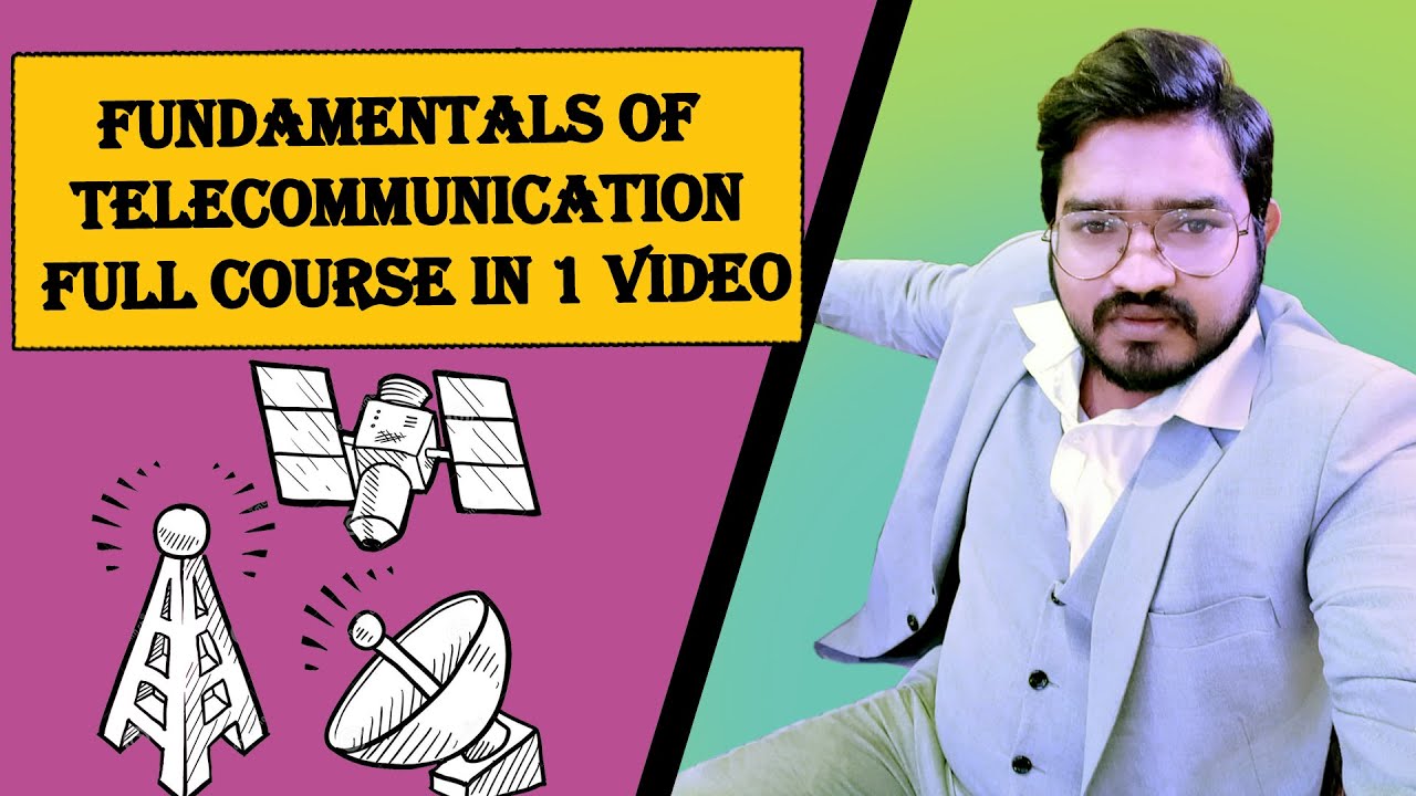 Fundamentals of Telecommunication full course explained by Yogesh Gahlawat in Hindi.
