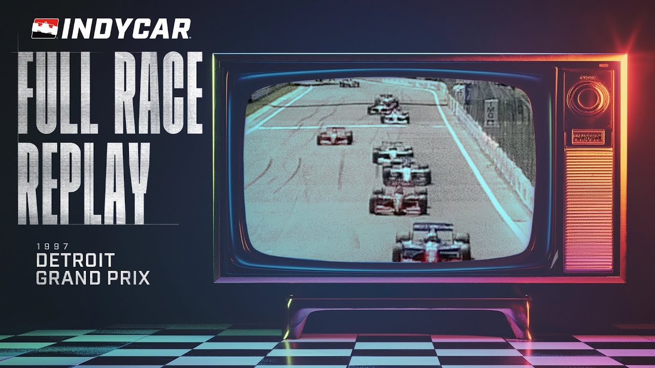 1997 ITT Automotive Detroit Grand Prix from Belle Isle | INDYCAR Classic Full Race Replay