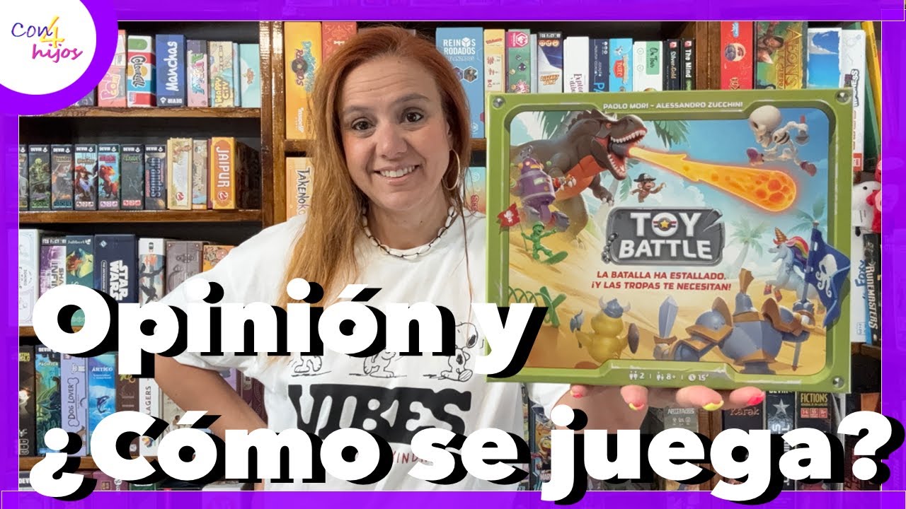 TOY BATTLE 🧸 (Asmodee) Opinión y ¿Cómo se juega?