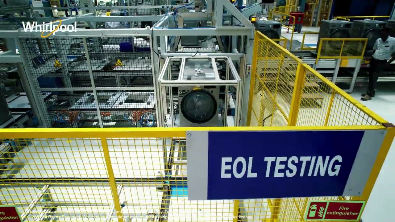 World Class Manufacturing Standards | Whirlpool Front Load. Made in India. Made for India.