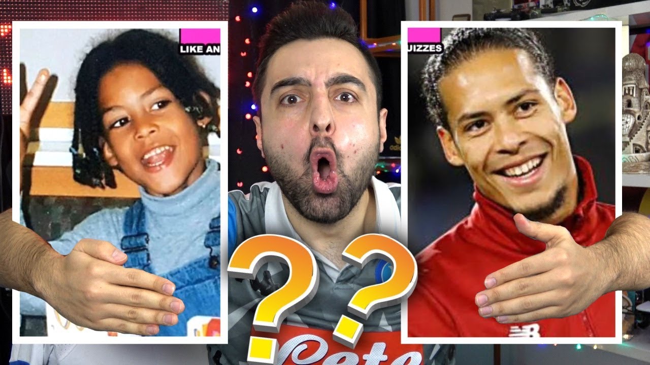 ÇOCUKLUK RESİMLERİNDEN FUTBOLCULARI TANI !