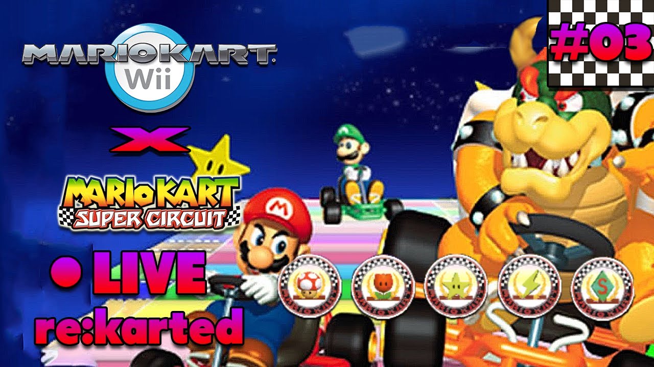 Mario Kart Wii x Mario Kart Super Circuit! GBA Strecken in Mario Kart Wii | MKWii Re:Karted #3