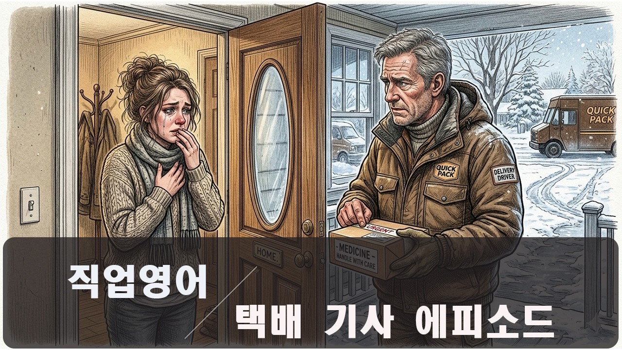 택배기사의 하루, 영어로 듣다 | A Delivery Driver’s Story in English