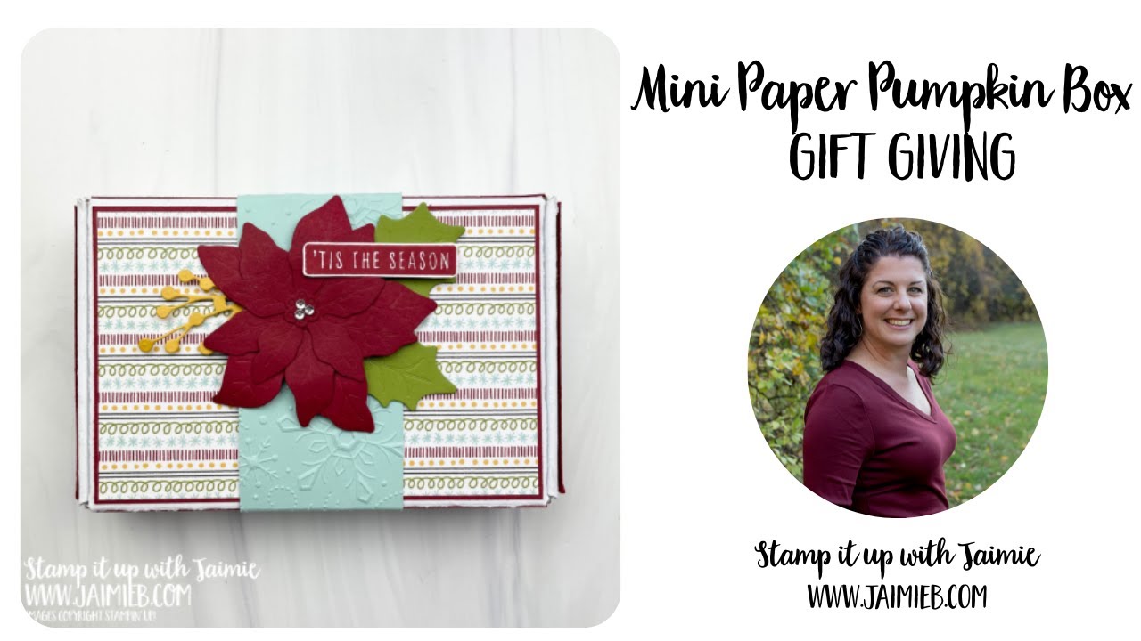 Stampin’ Up! Mini Paper Pumpkin Box Tutorial