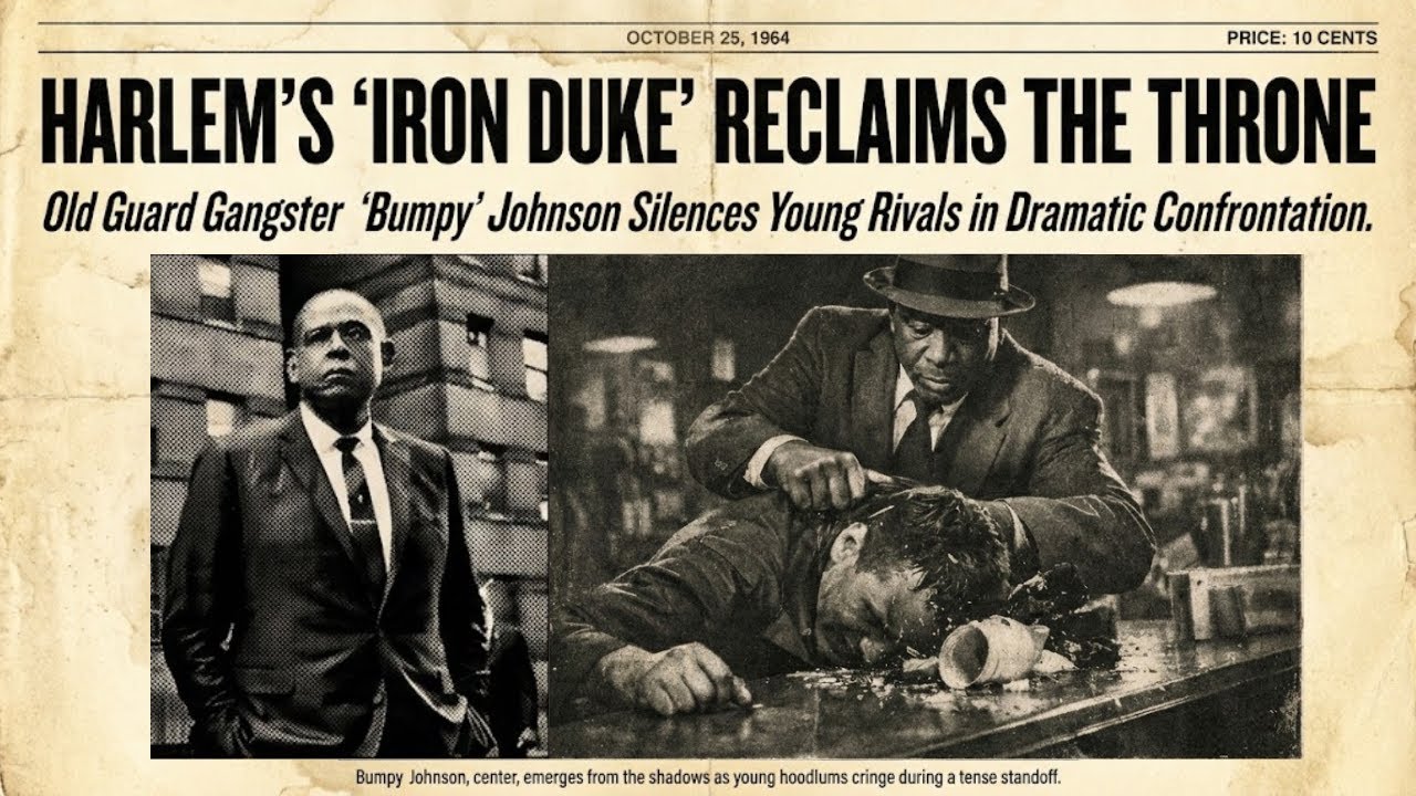 1963: Young Gangsters Mock Bumpy Johnson’s Old Age—He Stays Silent 10 Seconds, Then Strikes Back Now