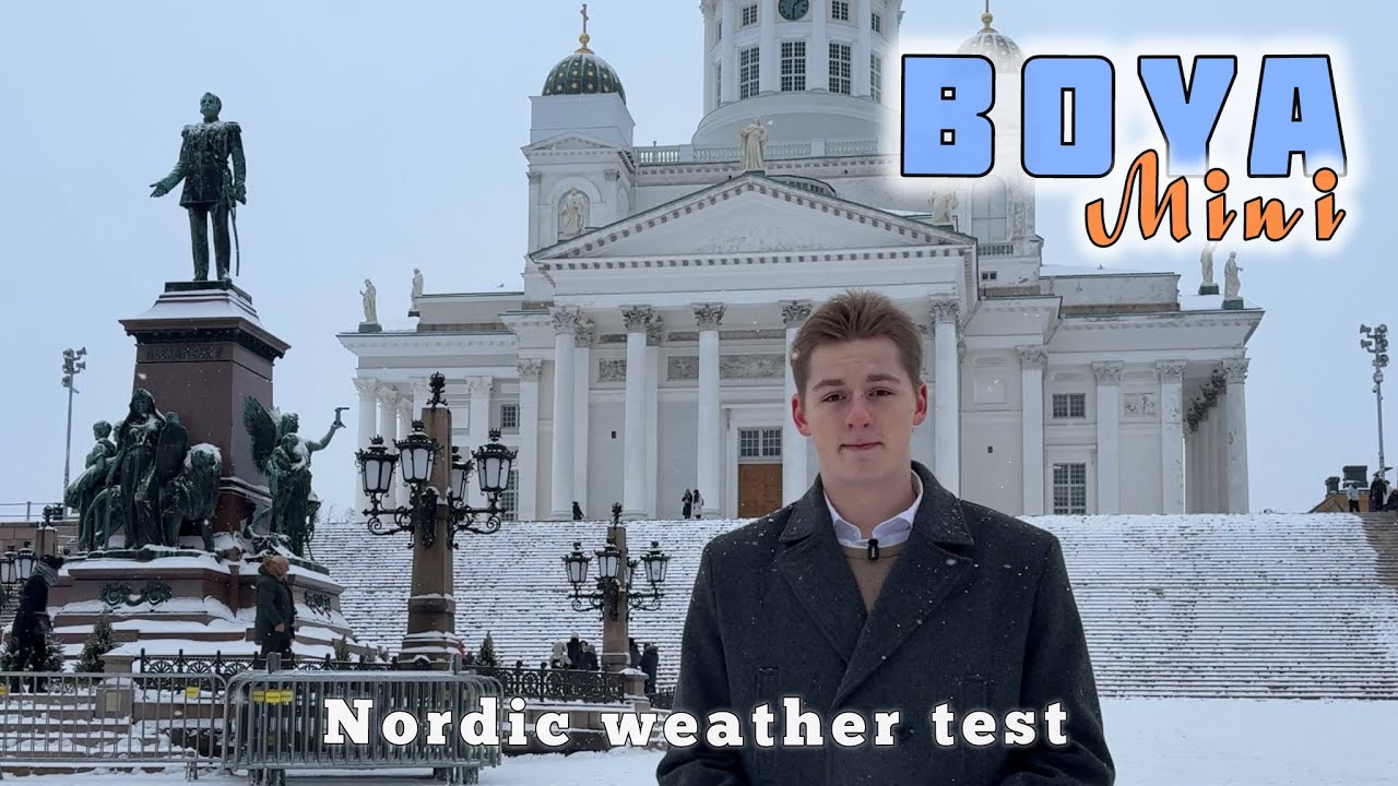 Boya Mini wireless microphone REVIEW, winter TEST