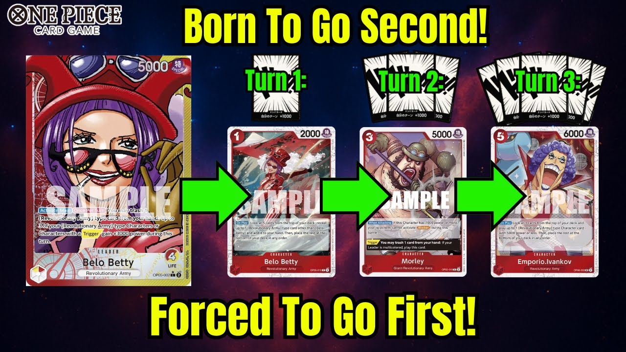 [EB-02] How to deal with going first as Belo Betty! (decklist + gameplay) - One Piece Card Game