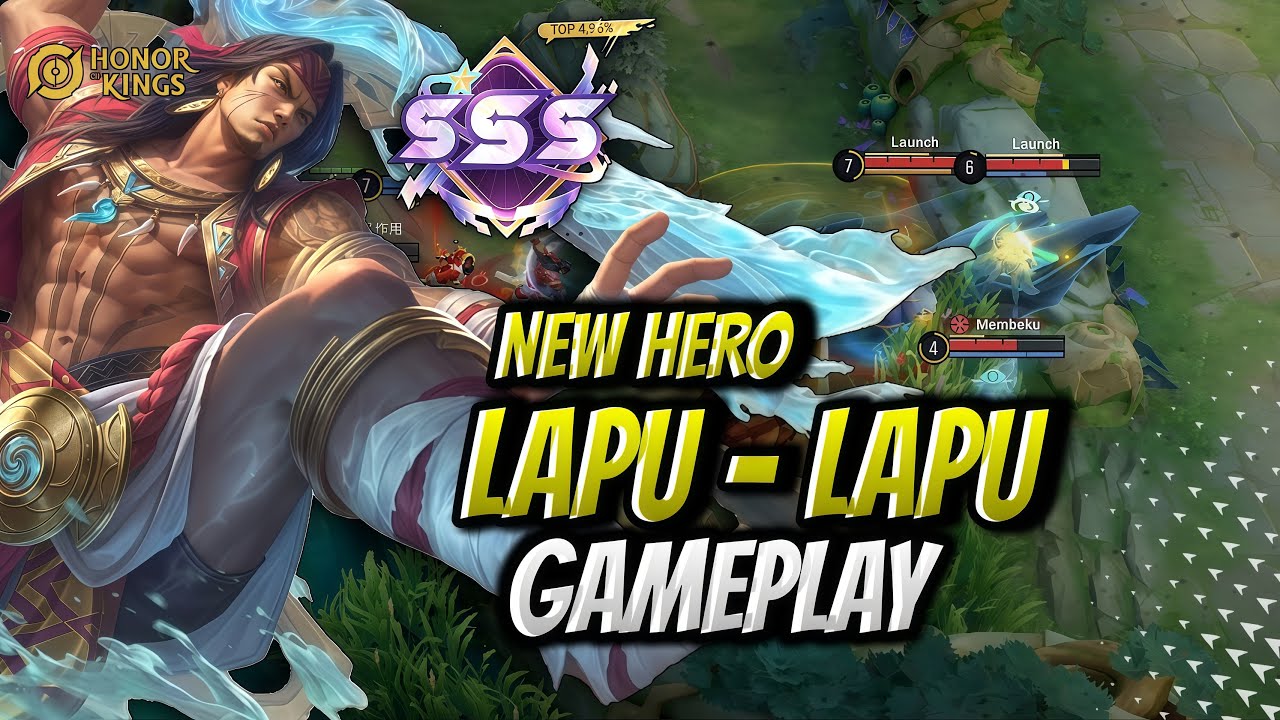 New Lapu-Lapu Roam Is Broken! Aggressive Roaming Plays! | HonorofKings