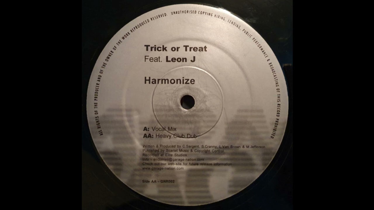 Trick Or Treat - Harmonize (Heavy Club Dub)