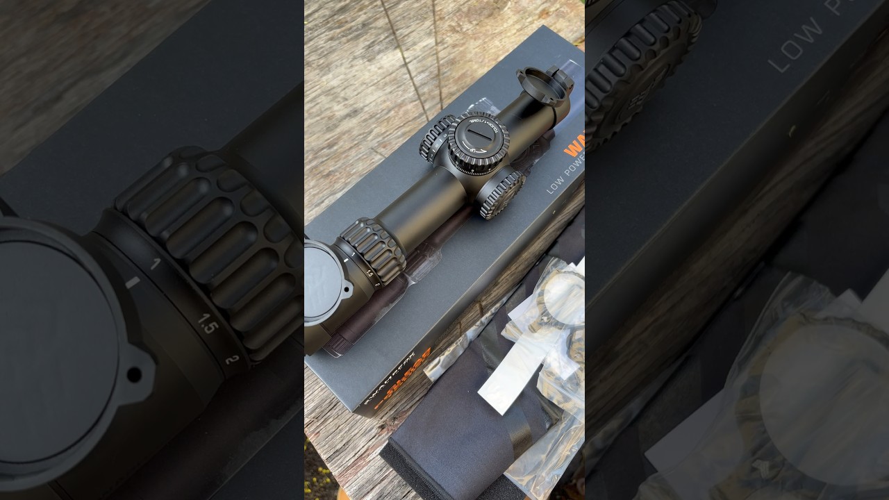 SWAMPFOX WARHORSE 1-6 FFP LPVO QUICK UNBOXING! #lpvo  #556 #1911 #draco #edc #cod #optics #warzone