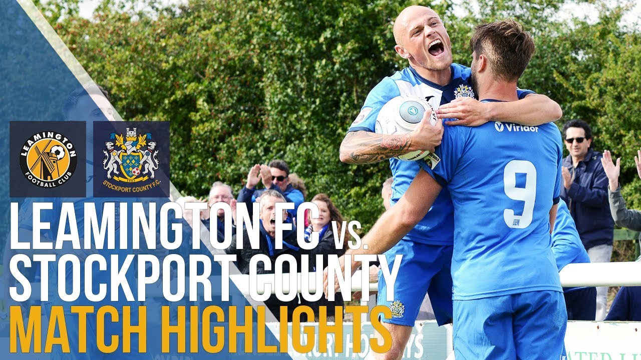 Leamington FC против Stockport County — Лучшие моменты матча — 19.08.2017