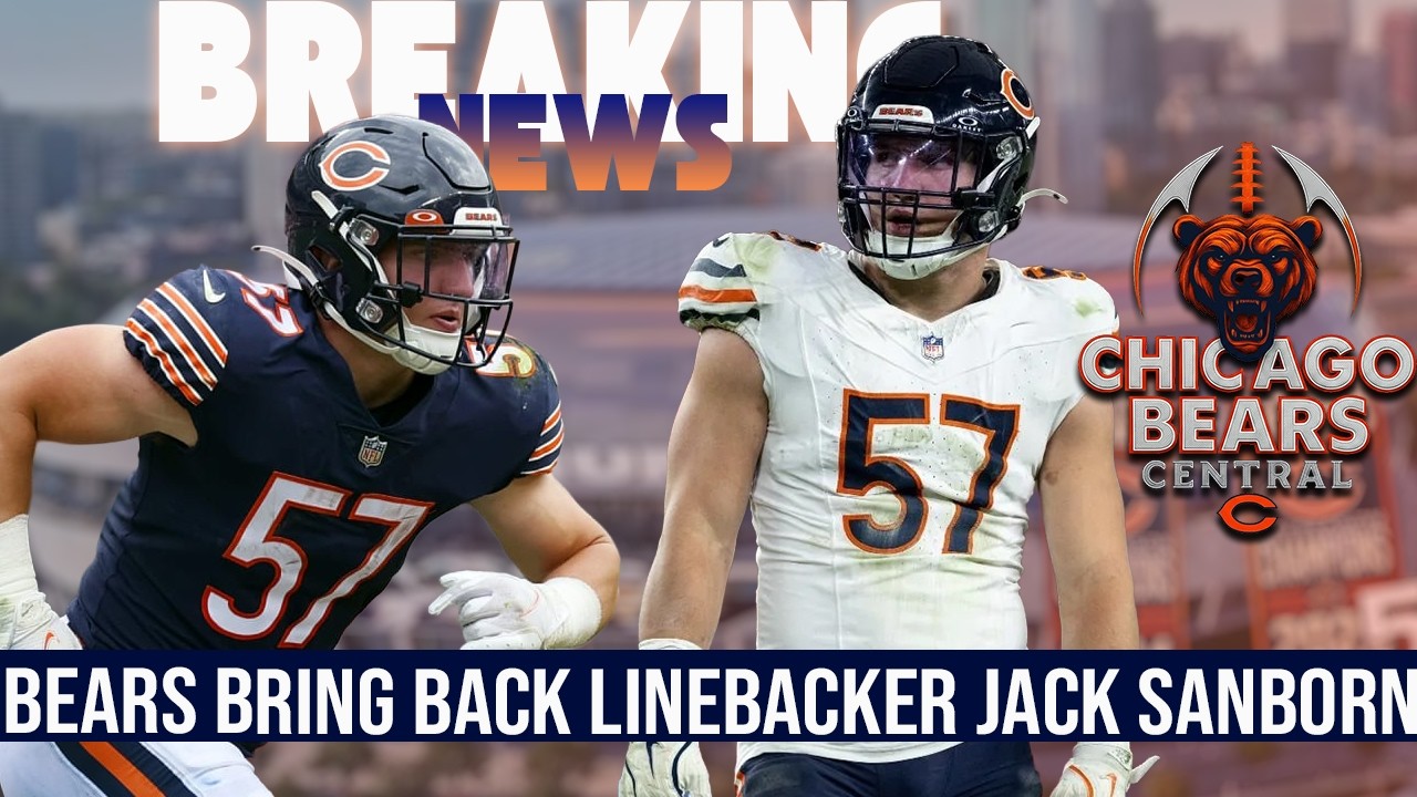 BREAKING NEWS: Bears Bring BACK Jack Sanborn! Ryan Poles Adds More LB Depth