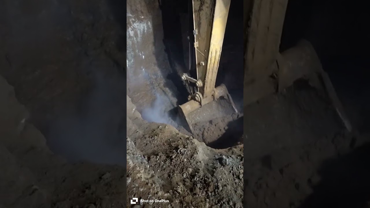Box culvert excavation work 