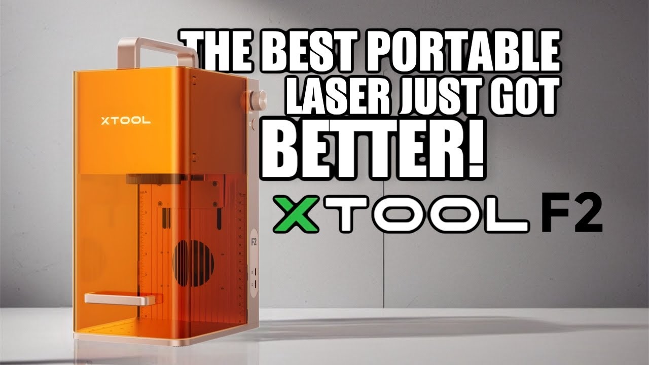 xTOOL F2 — лучший портативный лазер стал еще лучше!