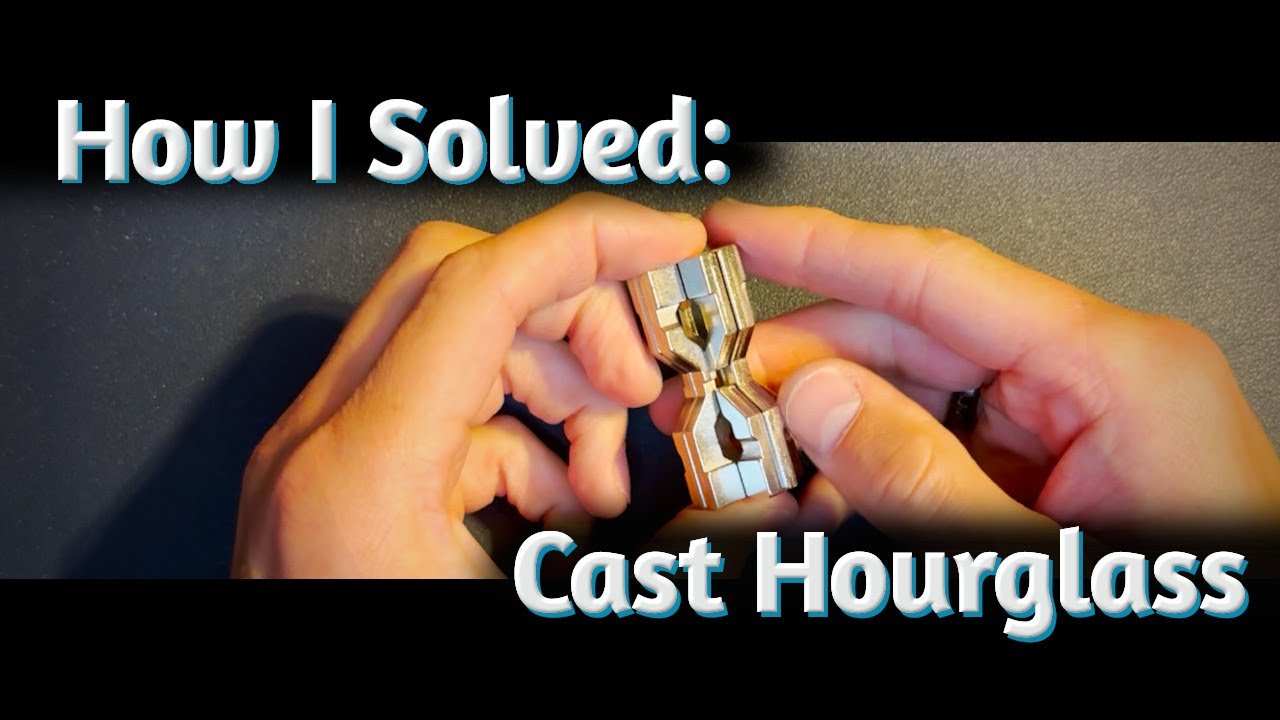 [106] The Hourglass Puzzle Took 19 Hours – Hourglass Puzzle by Hanayama