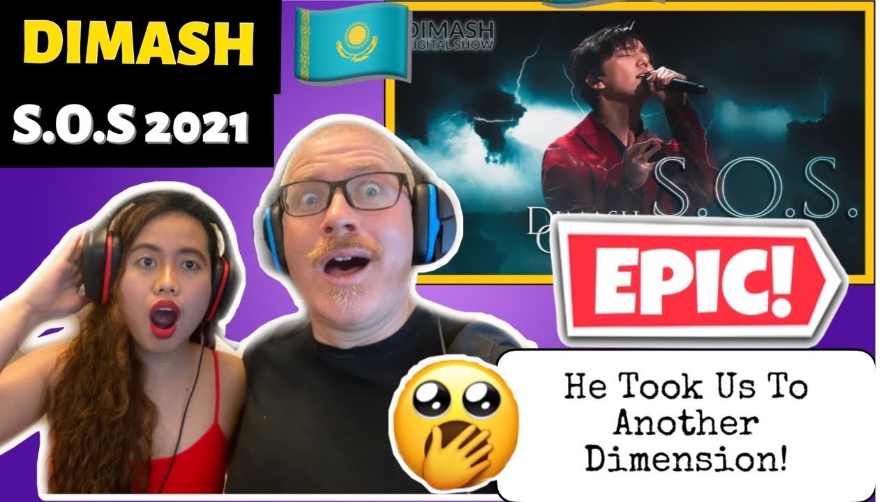 DIMASH - S.O.S 2021 | REACTION! HE TOOK US TO ANOTHER DIMENSION!🇰🇿