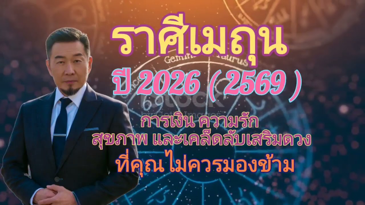 ♊ ดวงราศีเมถุน ปี 2026 / 2569 ปัญญาพารวย เครือข่ายพาโต