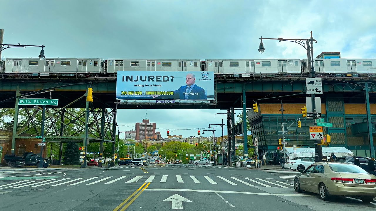 🚗🚗NYC Drive: Streets of the Bronx, EAST GUN HILL RD🚗🚗