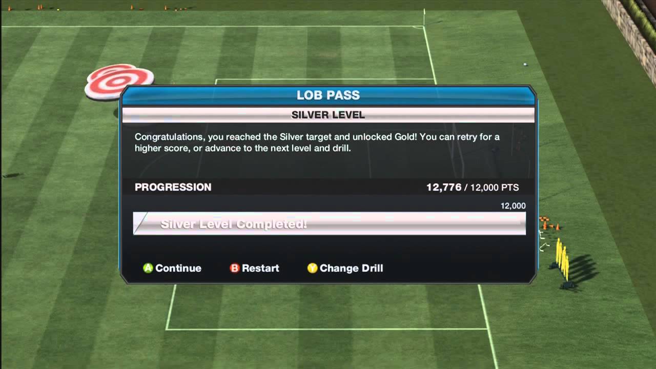 FIFA 13 Skill Games: Lob Pass - Tips and Tricks