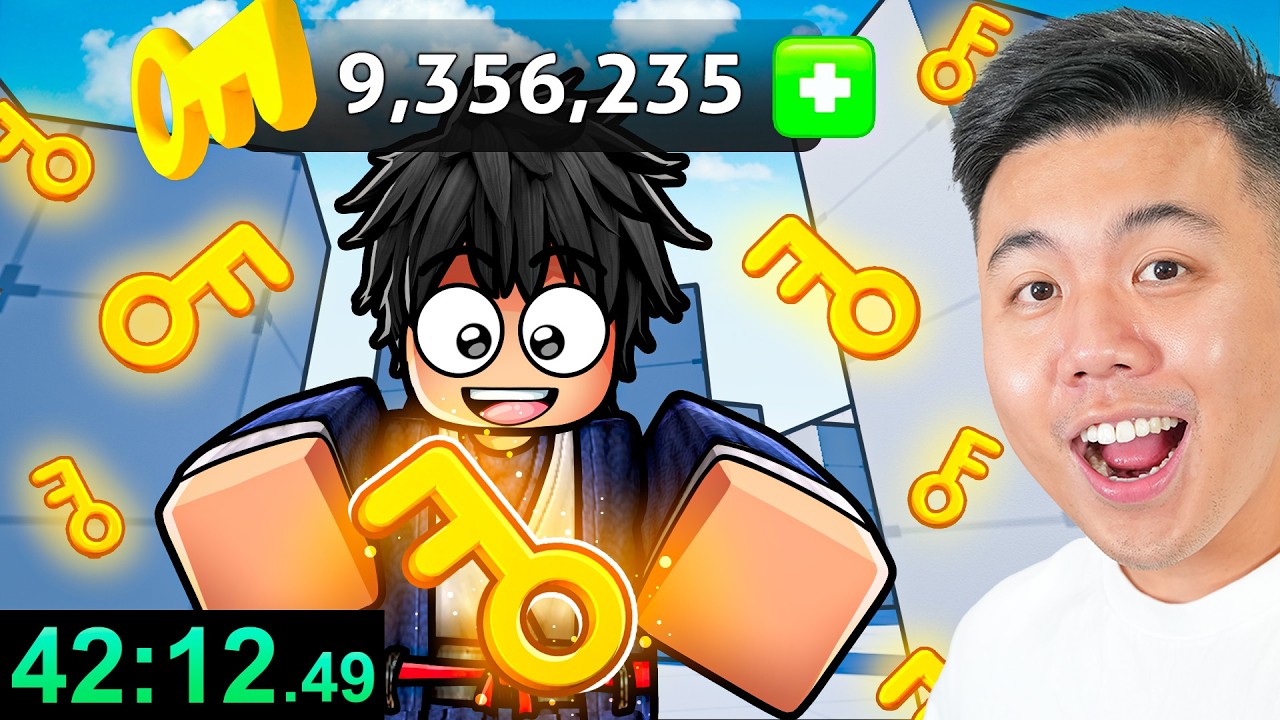How Many KEYS Can I Get in ONE HOUR on Roblox Rivals?