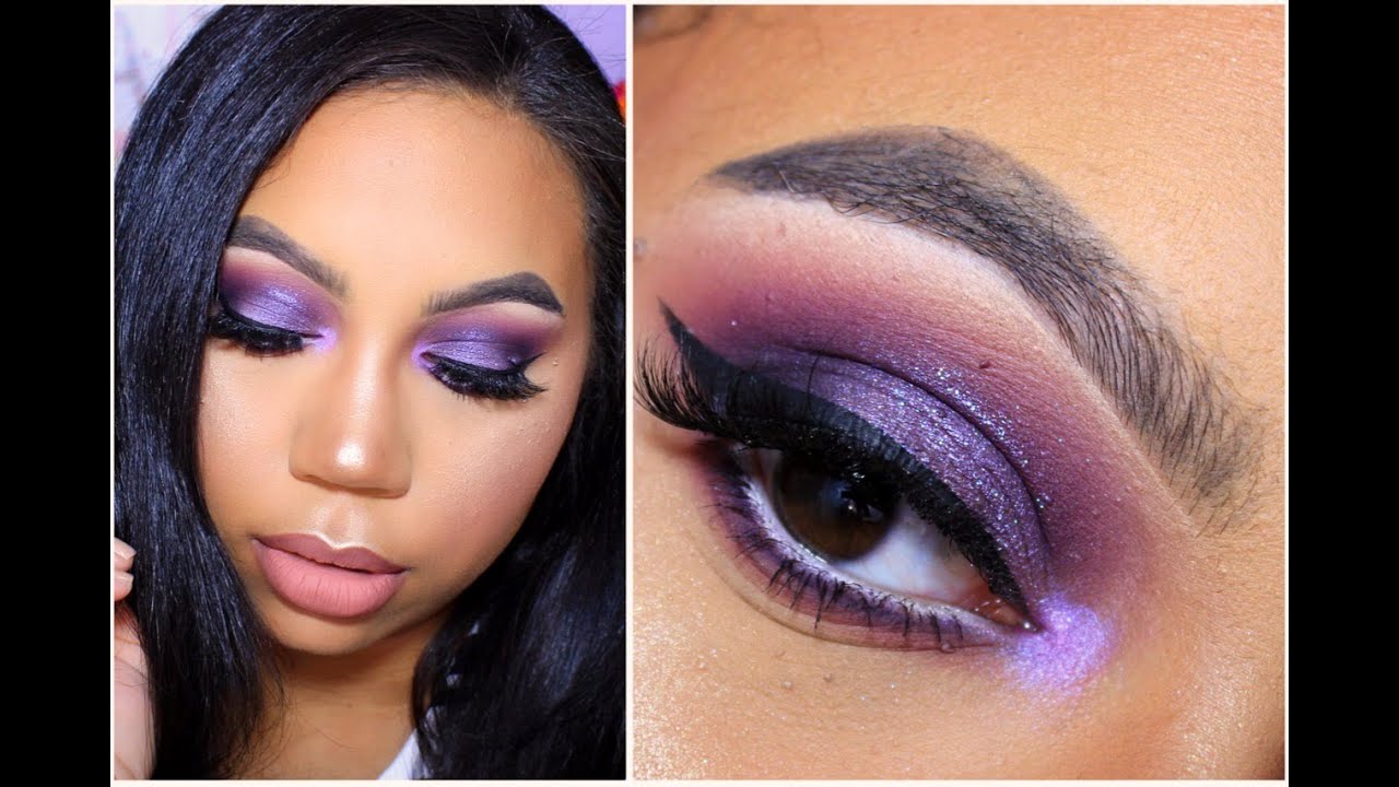 Purple Moondust Makeup Tutorial | Katie Danger