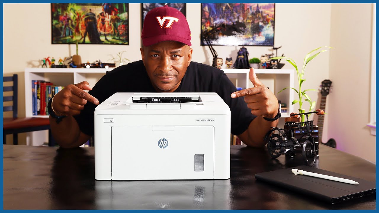 Настройка и установка принтера HP Laserjet M203 WIFI