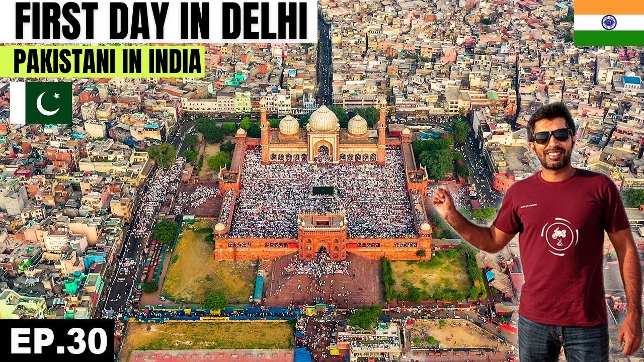 Amazing First Day in Delhi 🇮🇳 EP.30 | Pakistani Visiting India