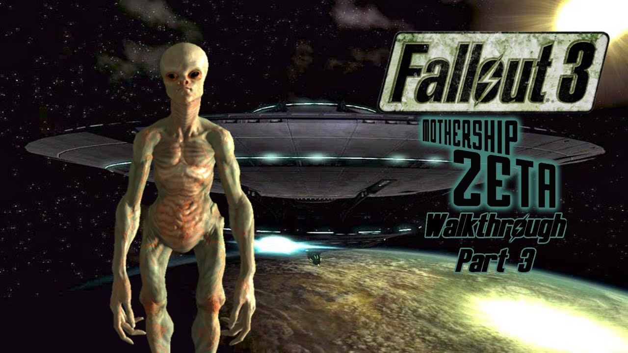 Fallout 3 - Mothership Zeta DLC - Walkthrough Part 3 - All Alien Captive Recordings
