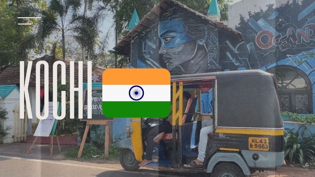 Kochi India Walking Tour コチ　インド　一人旅　お散歩　இந்தியா　भारत