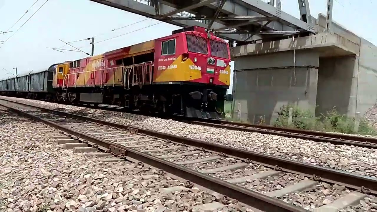 SUPER FAST SPEED MAALGADI VIDEO TRINDEG VIDEO #indianrailways#