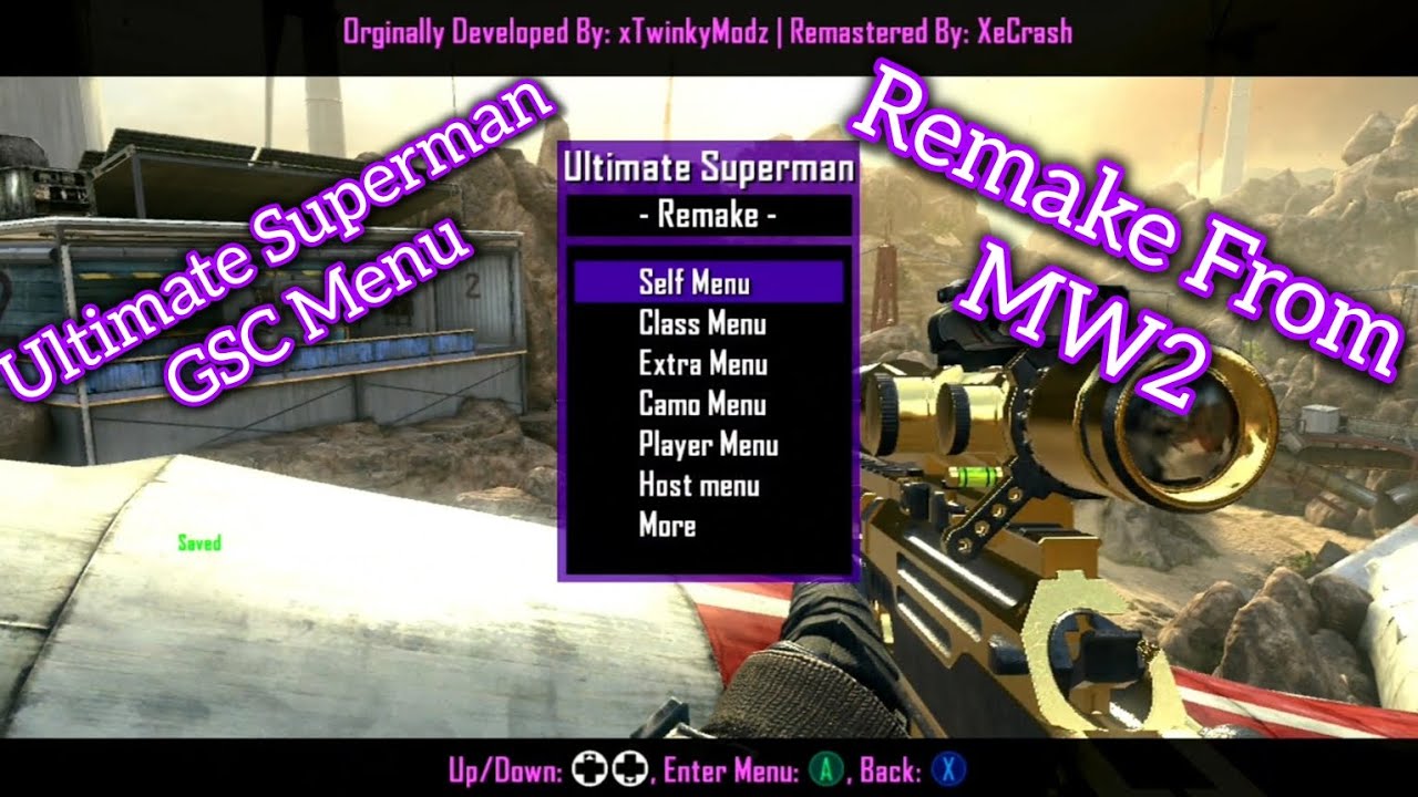 BO2 | TU18/1.19 | Ultimate Supreman | Multiplayer | GSC Mod Menu | (RGH/JTAG/CFW/HEN) [+Download]