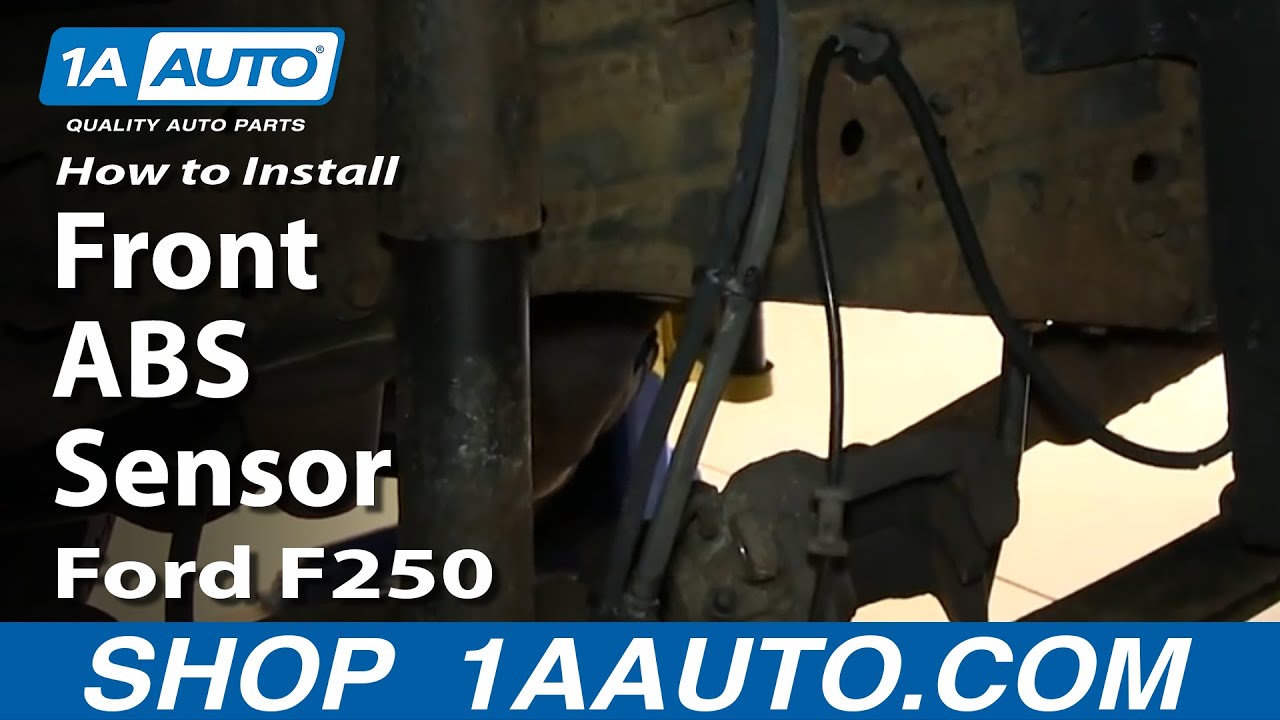 How to Replace ABS Speed Sensor with Harness 00-05 Ford Excursion