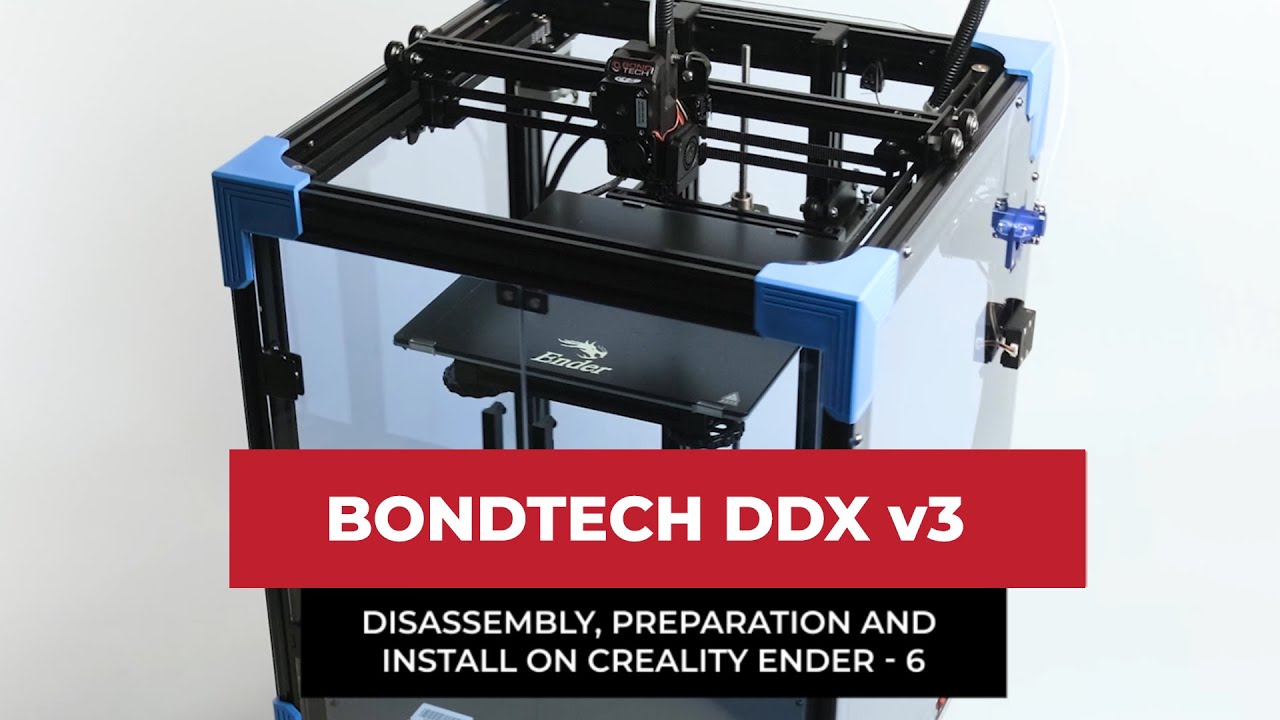 Installing a Bondtech DDX v3 on Creality Ender-6 with Mosquito hotend