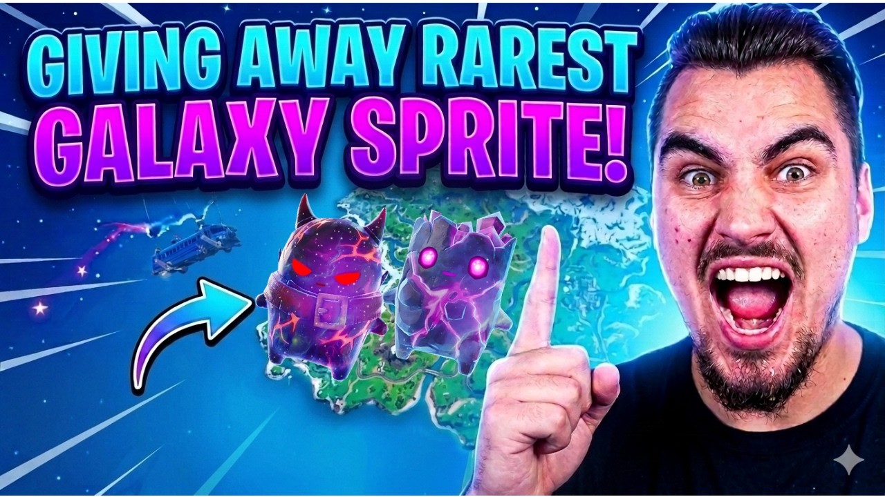 LIVE: GIVING AWAY RAREST GALAXY SPRITES! (Galaxy Zero Point & Demon Sprite)