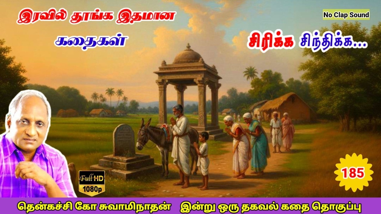 மன அழுத்தம் நீங்கி கவலைகள் மறந்து தூங்க Thenkachi Ko Swaminathan கதைகள் 185 முட்டாள் மனிதர்கள்