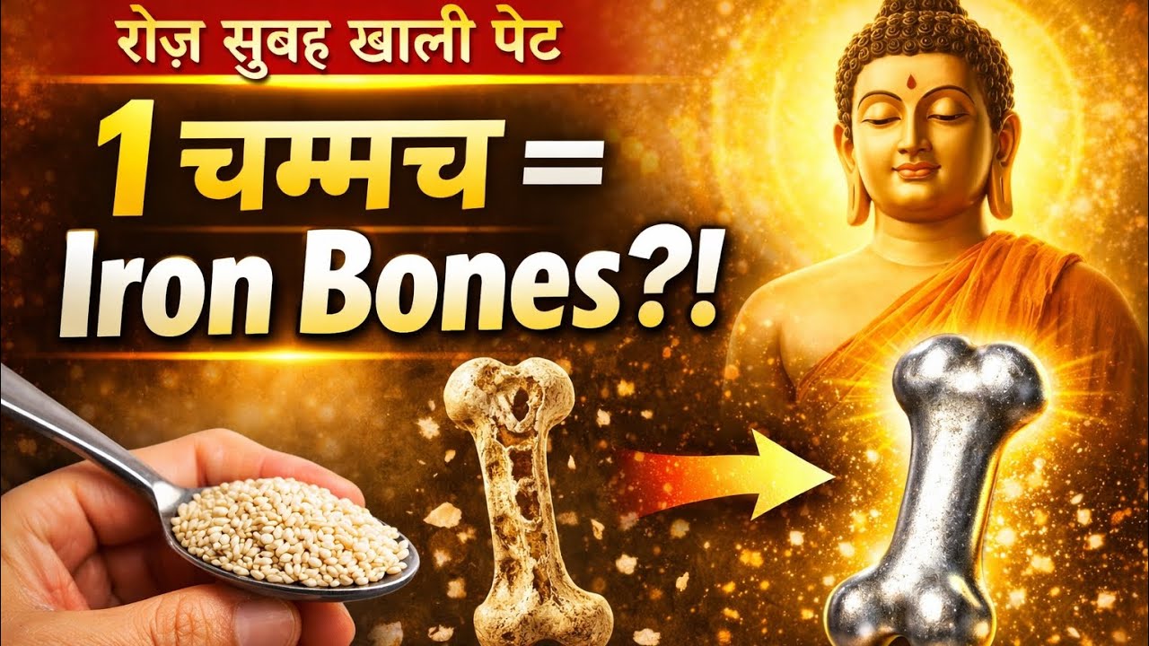 🔥 Strong Bones का Secret | हड्डियां बनें Iron Strong बुद्ध के अनुसार 🧘‍♂️