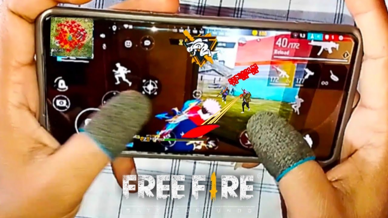 Handcam 🎯 AC80 + MP5 Only Headshot 📱 Free Fire 