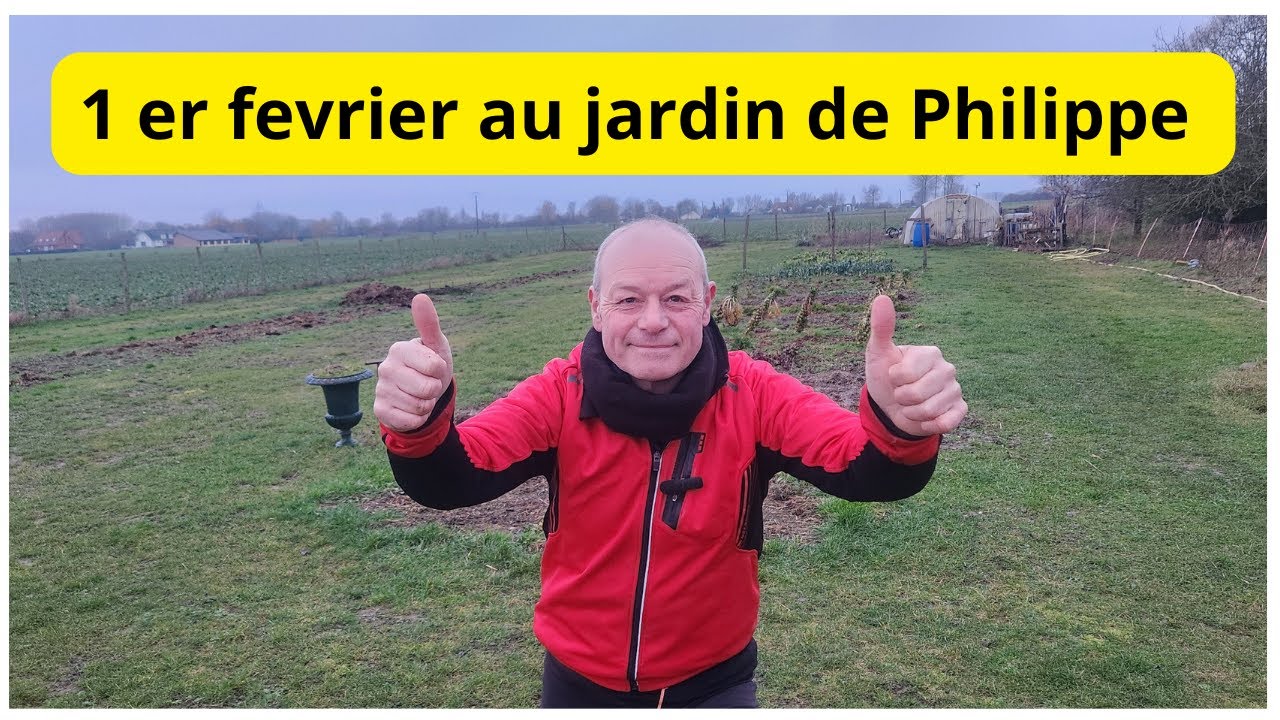 1er février au jardin de Philippe