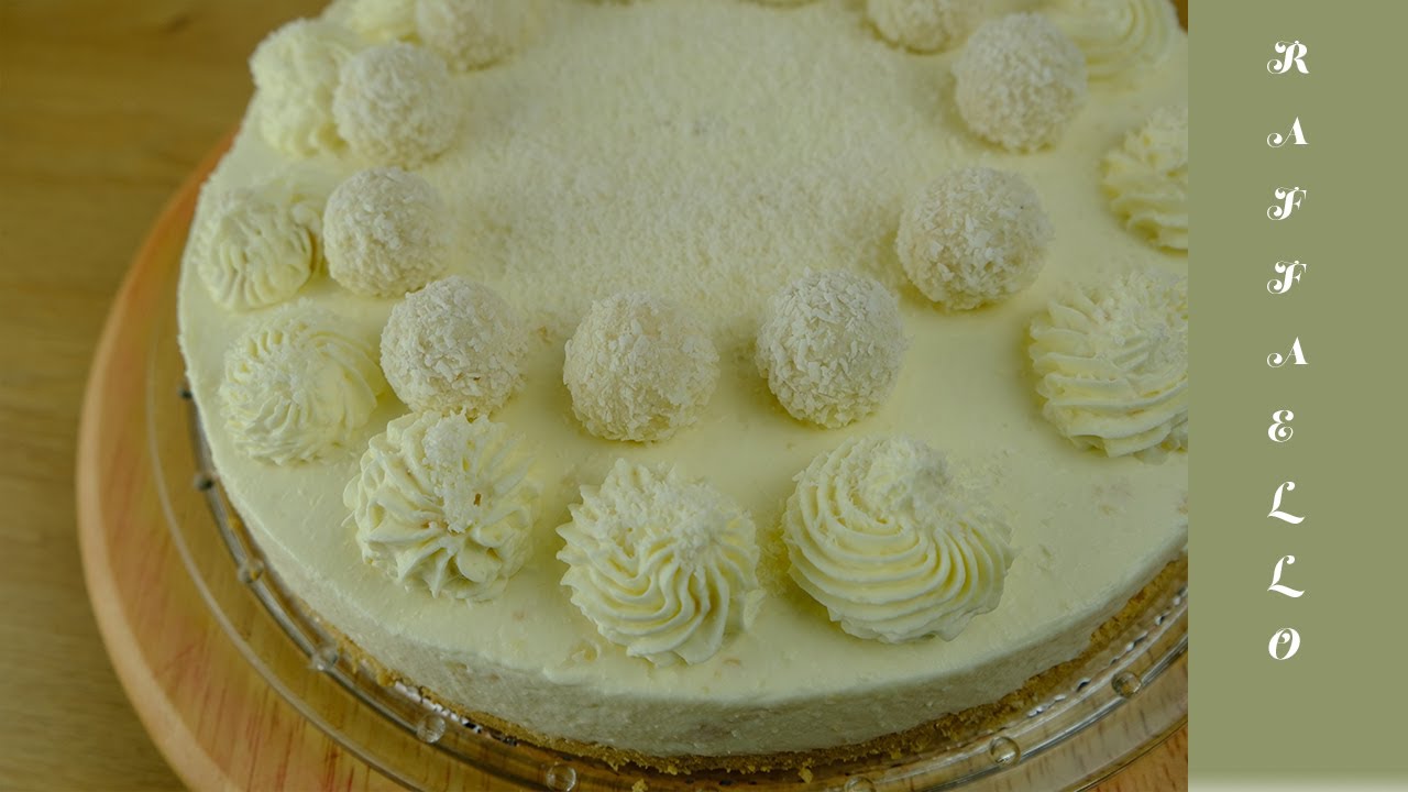 Raffaello Torte ohne Backen - No Bake Cake