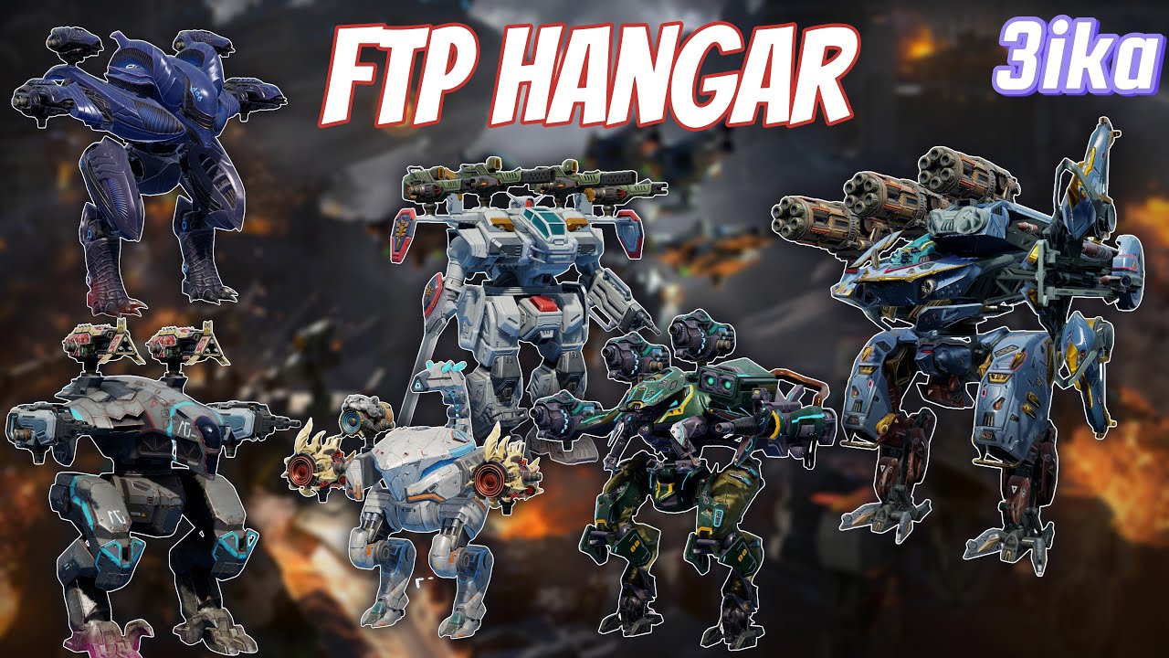 FTP Hangar in the Champion League | GamePlay | LiveStream | War Robots