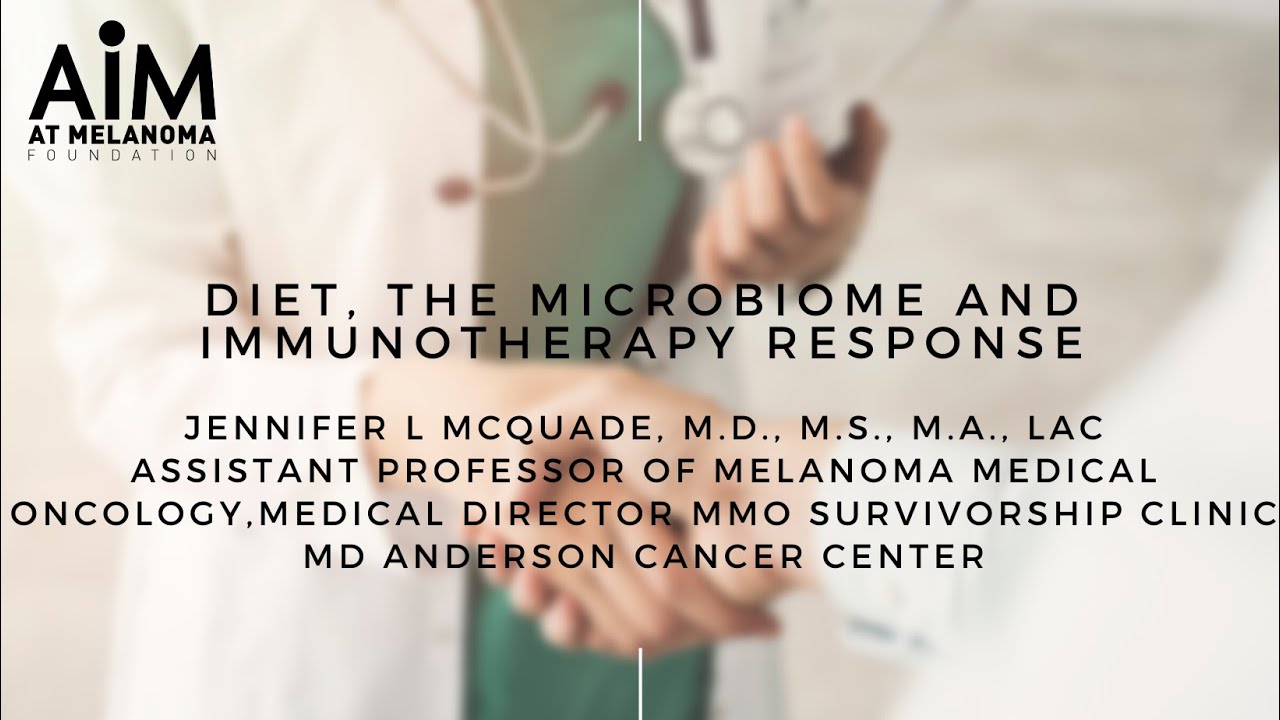 Diet, the Microbiome and Immunotherapy Response