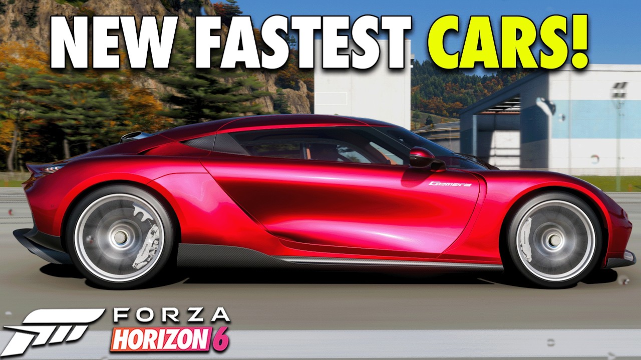 НОВЫЙ ТОП-10 САМЫХ БЫСТРЫХ машин в Forza Horizon 6!