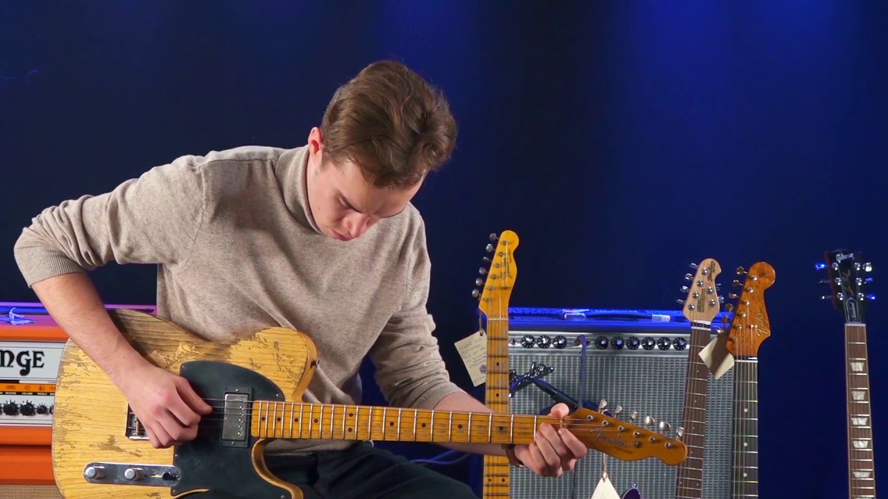 Stanford Music presents: FENDER CUSTOM SHOP 1951 HS TELECASTER SUPER HEAVY RELIC AGED NATURAL