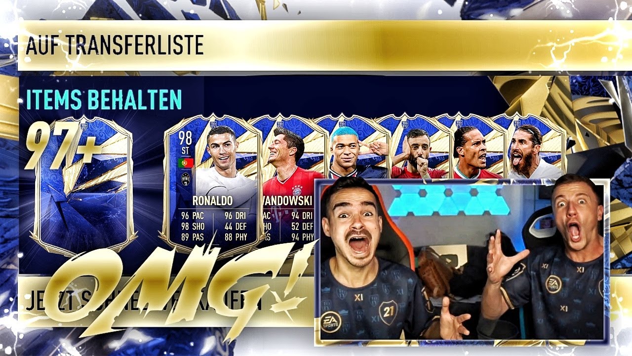 OMG!!! GEISTESKRANKER 97+ TOTY im PACK 😱🔥 FIFA 21 Team of the Year Pack Opening