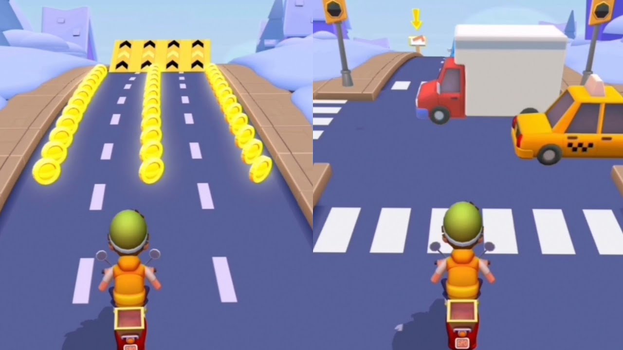 Paper Boy Race Gameplay Android iOS Games #3 #paperboyrace #paperboy