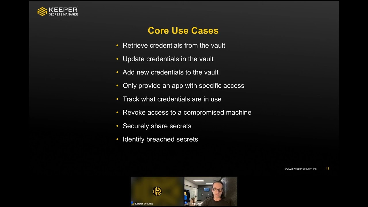Keeper Secrets Manager: Remove Hard-Coded Credentials Forever